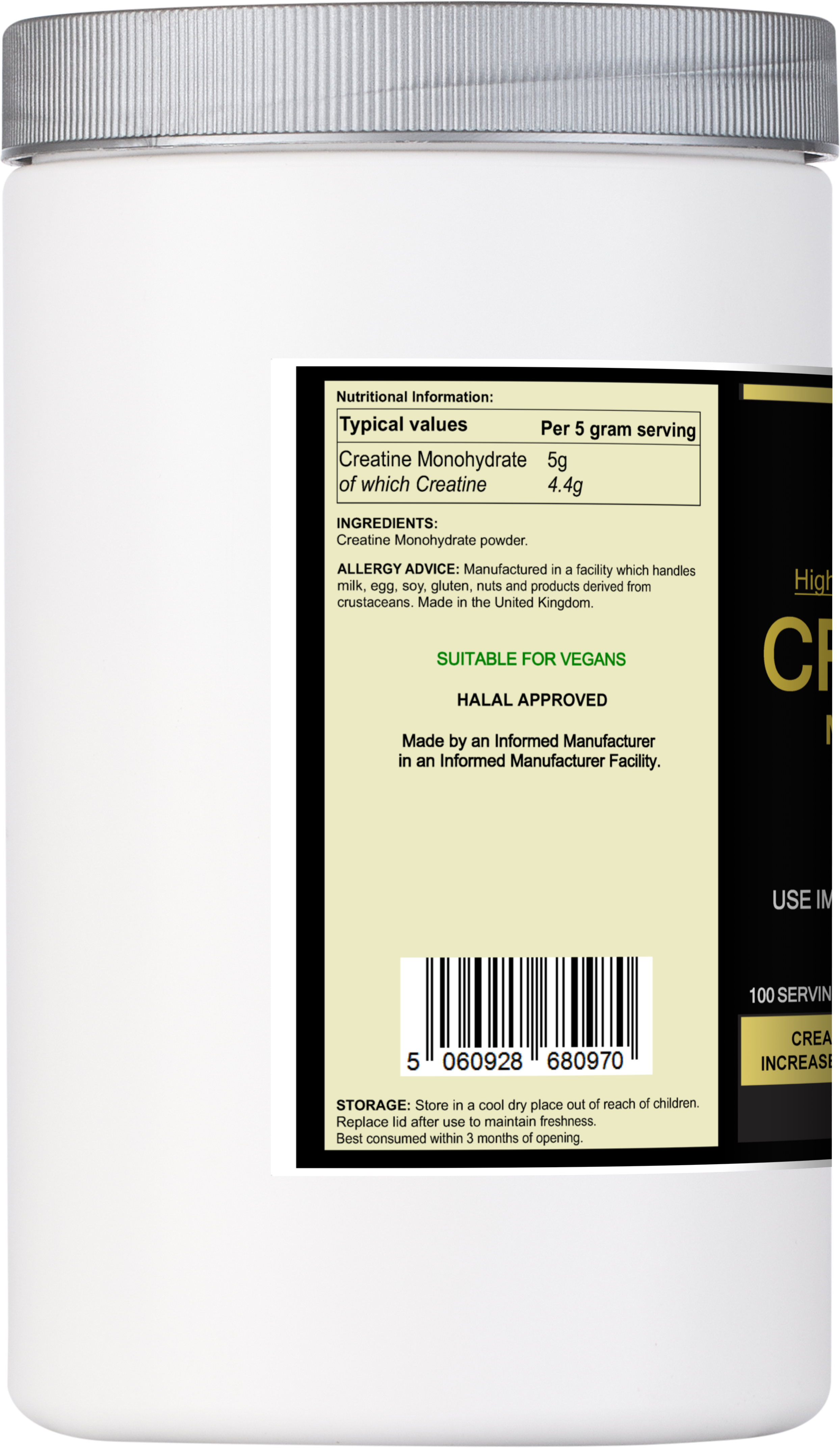 CREATINE MONOHYDRATE