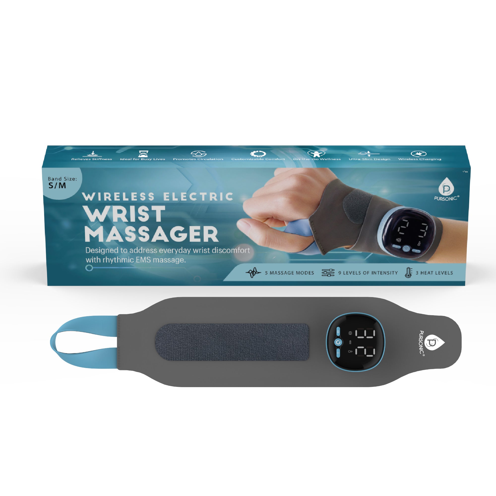 Electric Massager Wrist Guard – Relax & Revitalize Your Wrists!